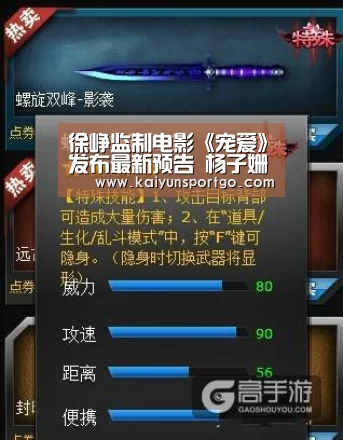 徐峥监制电影《宠爱》发布最新预告 杨子姗花式“争宠”令人期待‘开云’(图4) 开云足球直播